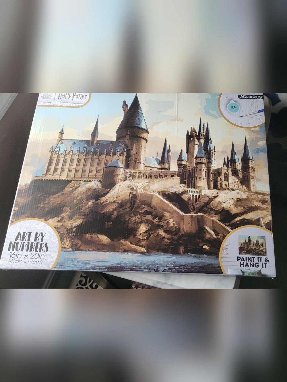 Harry Potter Hogwarts Castle Paint By Number - NWT